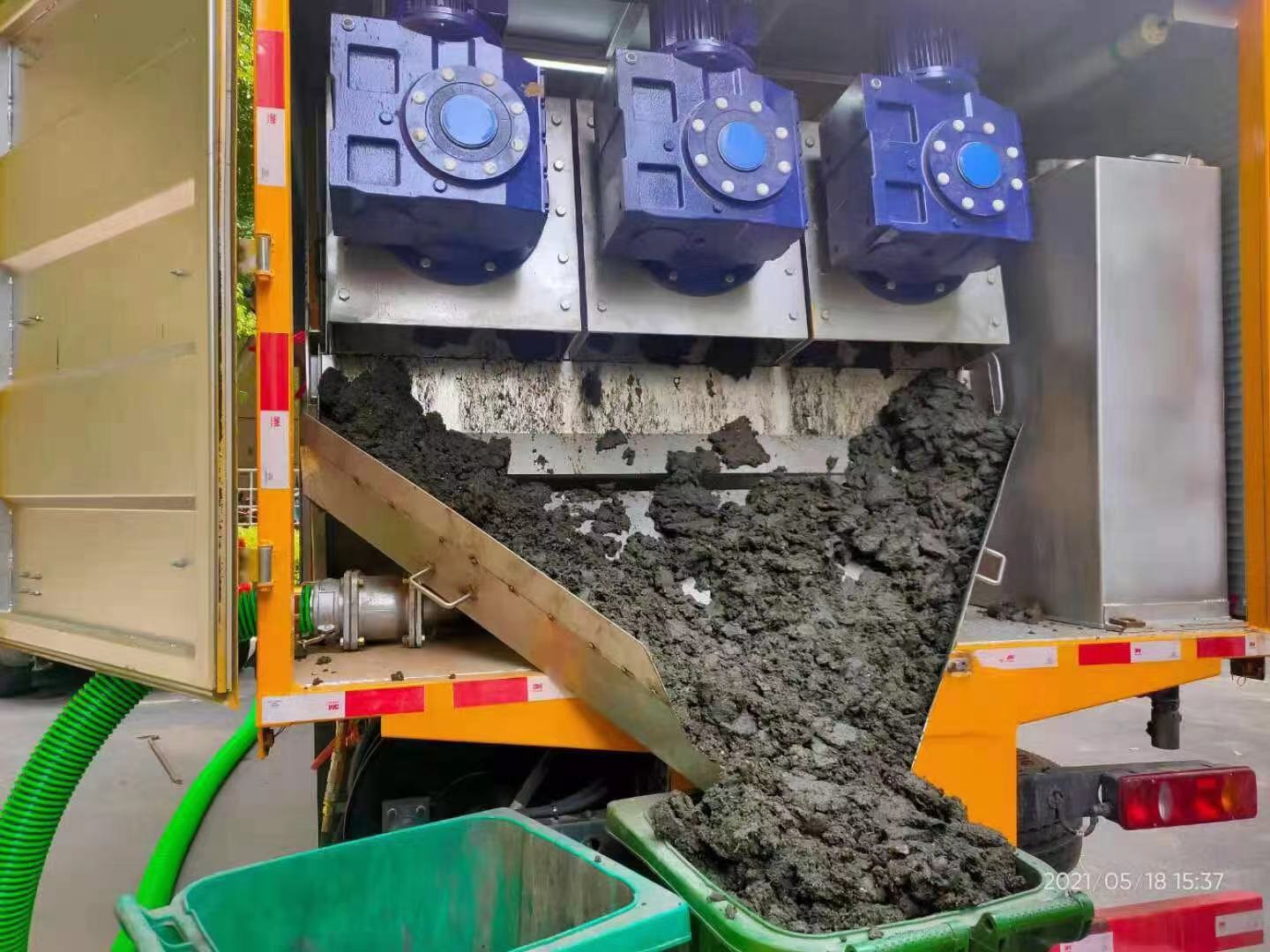 怀柔化粪池清掏城市维护站-泥浆净化干湿分离处理